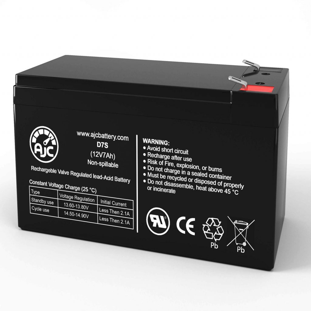 AJC 12V 7Ah Sealed Lead Acid - AGM - VRLA Battery - BuyClerk